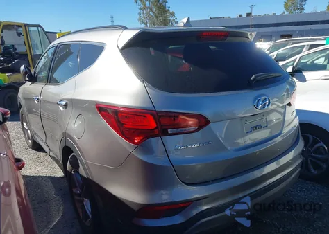 2017 Hyundai Santa Fe Sport 2.4L из США, поврежденный, VIN 5XYZU3LB4HG409604